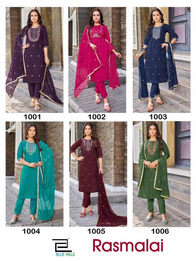 Rasmalai By Blue Hills Plus Size Readymade Suits Catalog